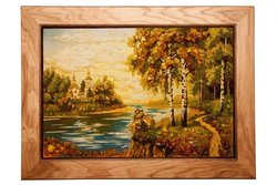 Landscape “Skete by the River”