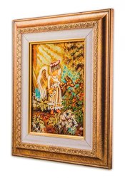 Panel “Angel with a fawn”
