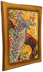 Panel "Peacocks in Chinese painting"