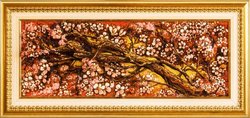 Three-dimensional painting “Sakura”