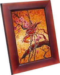Panel “Birds and Flowers” (Traditional Chinese painting)
