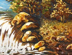 Landscape “Snowy Mountains”