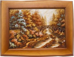 Landscape “Bridge over the River”