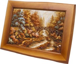 Landscape “Bridge over the River”
