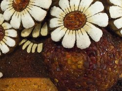 Three-dimensional painting “Daisies”