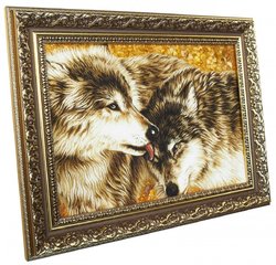 Panel "Wolf and She-Wolf"