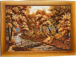 Landscape “Bridge over the River”