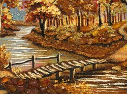 Landscape “Bridge over the River”