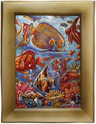 Painting “Exotic fish”