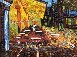 لوحة "Night Cafe Terrace in Arles" (فنسنت فان جوخ)