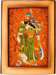 Panel "Sacred Warrior Guan Yu"