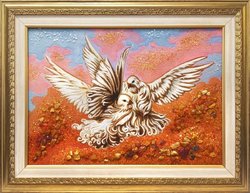 Panel “Pair of Doves”