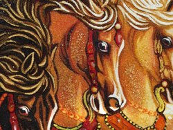 Panel “Fire Horses”