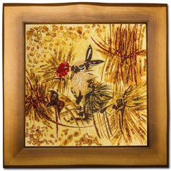 Panel “Moon animal Hare”