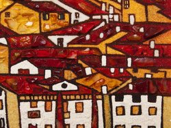 Painting “Malcesine Castle on Lake Garda” (Gustav Klimt)