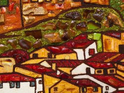 Painting “Malcesine Castle on Lake Garda” (Gustav Klimt)