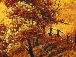Landscape “Tree by the Road”