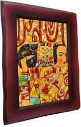 Panel “Waiting” (Gustav Klimt, fragment)