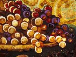 "Figs, Pomegranates, Grapes and a Copper Plate" (George Henry Hall)
