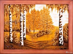 Landscape "Birches"