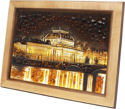 Panel “Sights of Prague. National Theater"