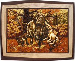 Panel "On the boar!"