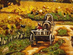 Landscape "Sunflowers"