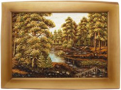 Landscape “Forest River”
