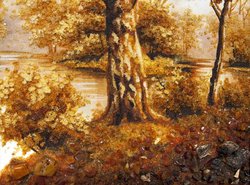 Landscape “Near the River”