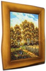Landscape “View of the outskirts of the city of Gatchina” (Kamenev Valerian)