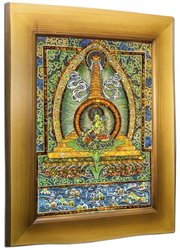 Panel "Green Tara"