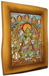 Panel "Green Tara"