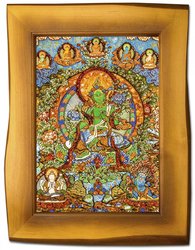 Panel "Green Tara"