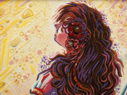 Panel “Girl with a Shawl”