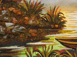 Landscape "Herons"