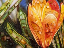 Polyptych "Crocuses"