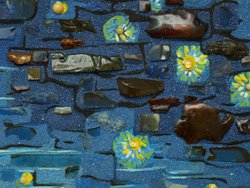 Panel “Starry Night over the Rhone” (Vincent van Gogh)