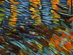 Panel “Starry Night over the Rhone” (Vincent van Gogh)