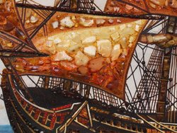 Panel "Sailing frigate"