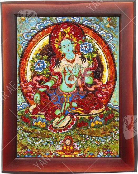 Panel "Green Tara"