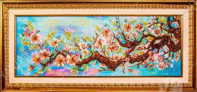 Three-dimensional painting “Sakura”