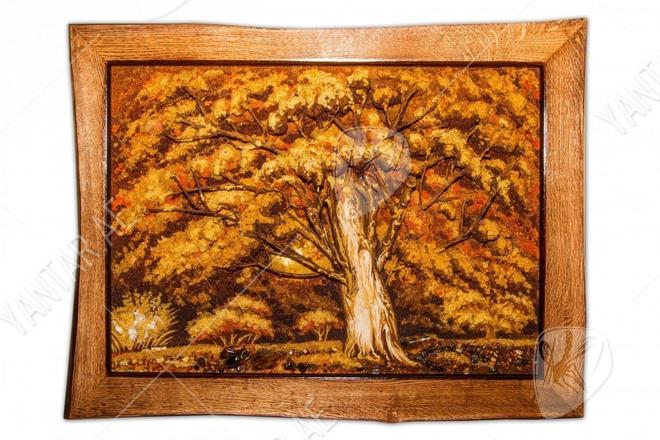 Three-dimensional painting “Oak”