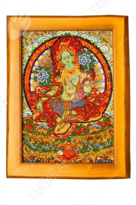 Panel "Green Tara" Panel "Green Tara"