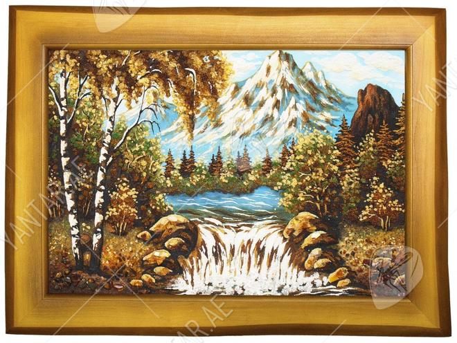 Landscape “Snowy Mountains”