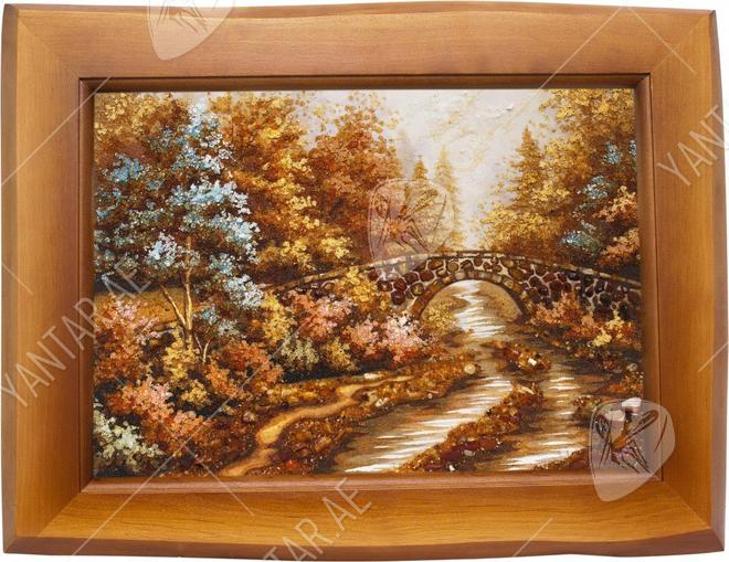 Landscape “Bridge over the River”