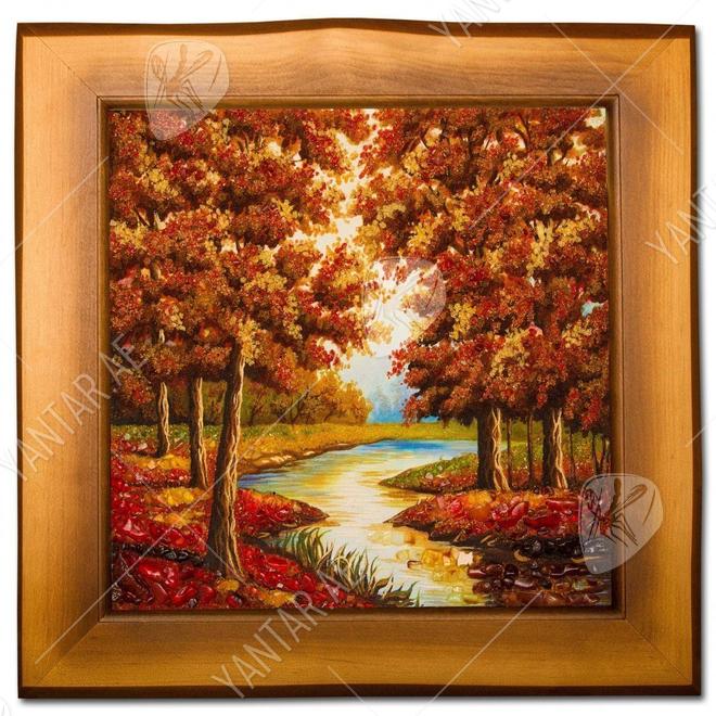 Landscape “River in the Forest”