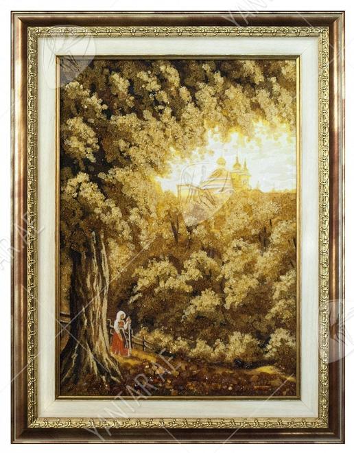 Landscape “Ariccia near Rome” (Lebedev Mikhail Ivanovich)