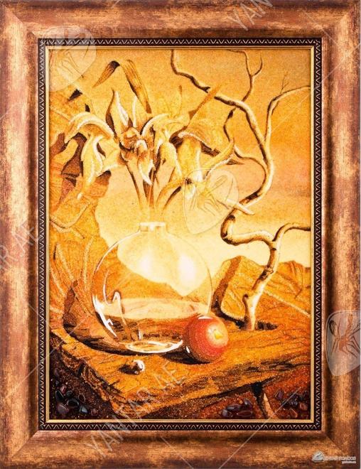 Still life “Vase, apple and tree” Still life “Vase, apple and tree”