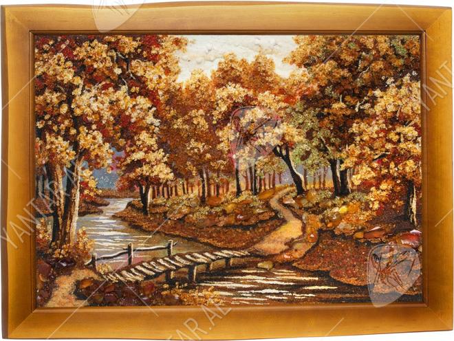 Landscape “Bridge over the River”