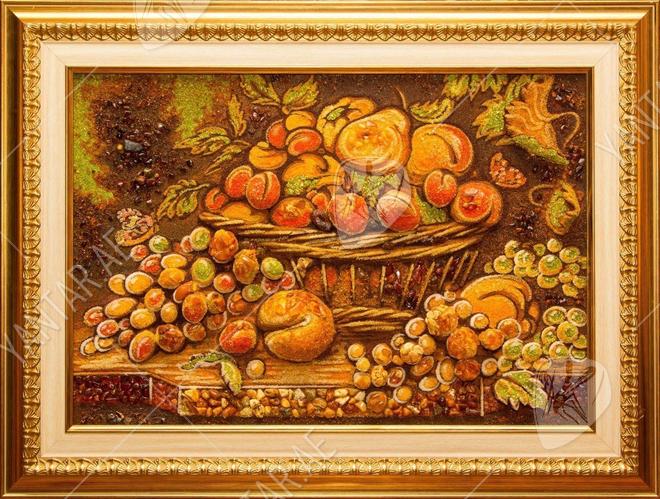 Volumetric panel “Still life. Fruit Basket"
